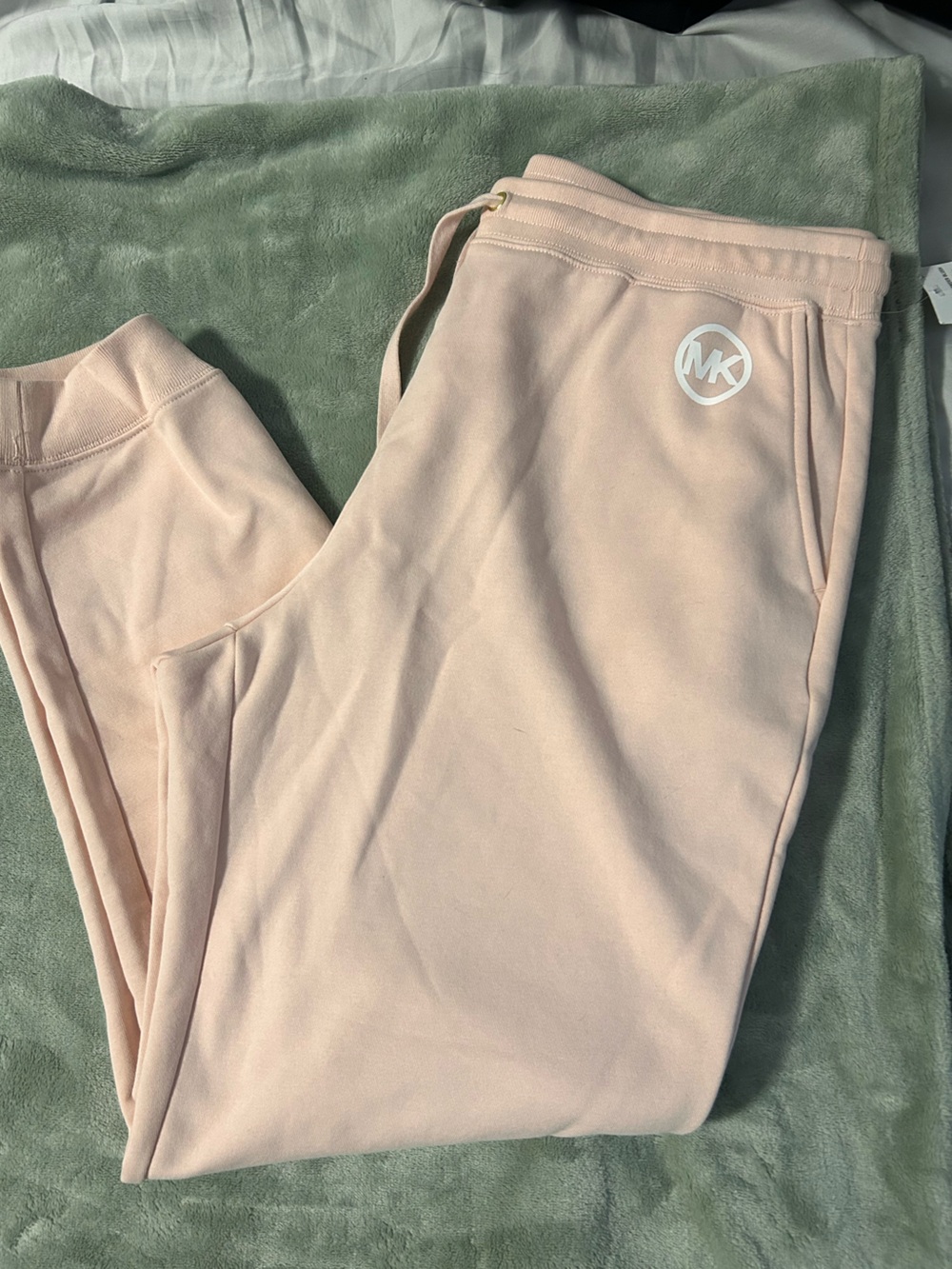 Michael Kors Powder Blush Logo Joggers